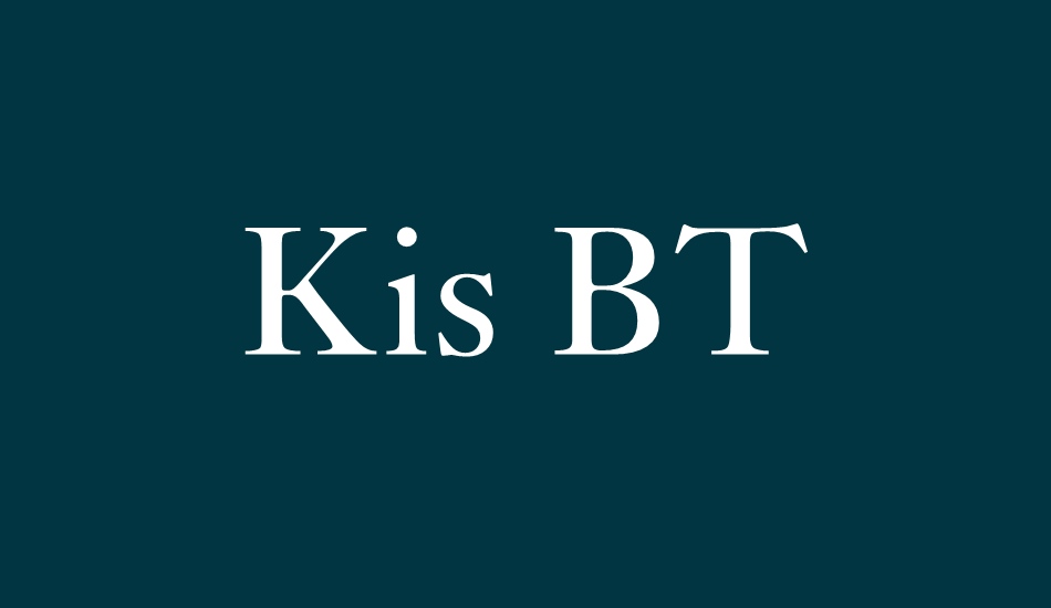 kis-bt font big