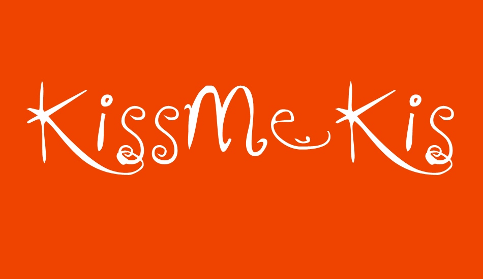 kissmekissmekissme font big