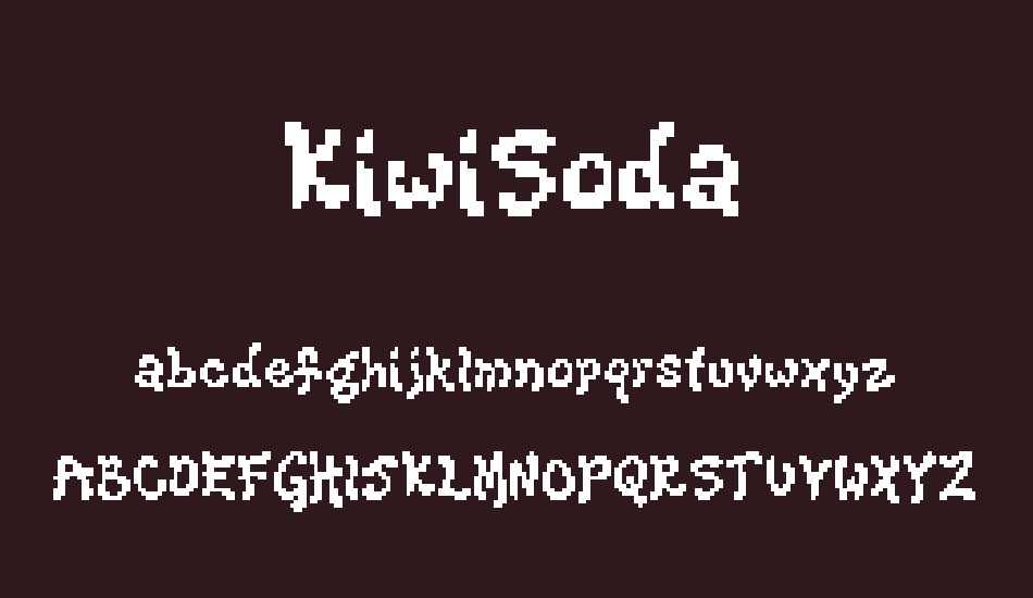 kiwisoda font