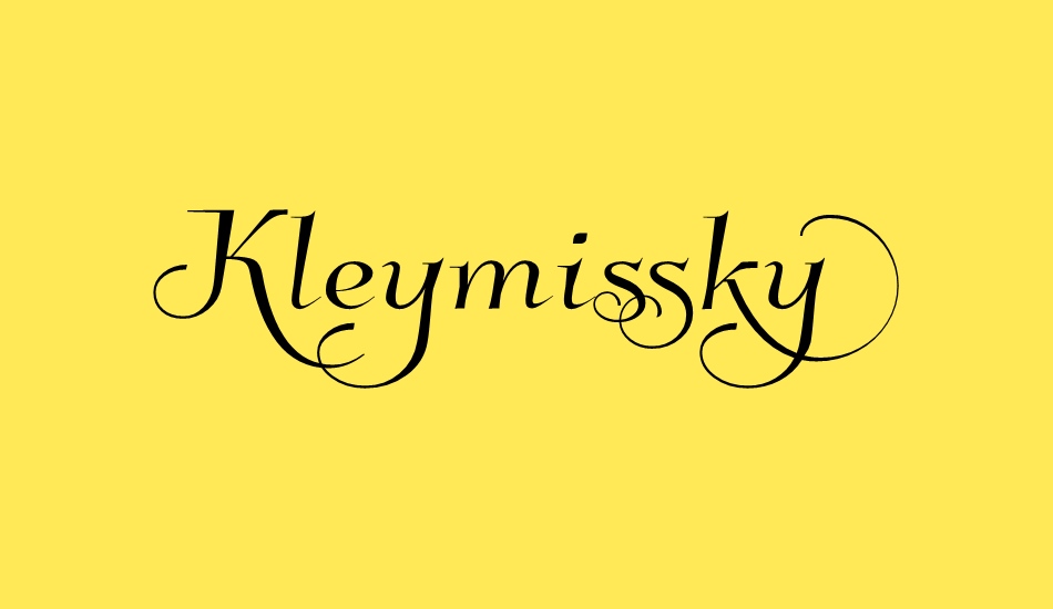 kleymissky font big