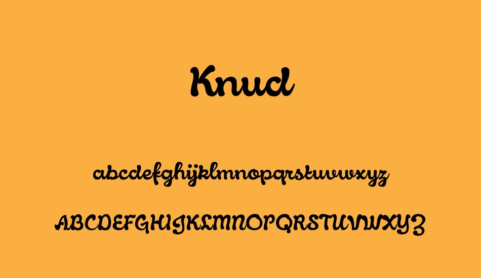 knud font