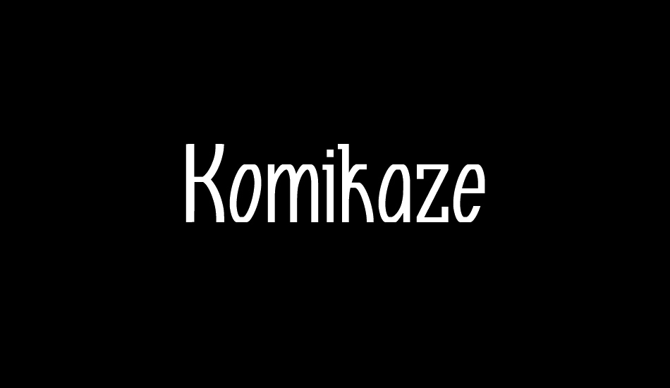 komikaze font big