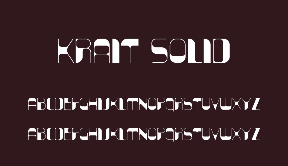 krait-solid font