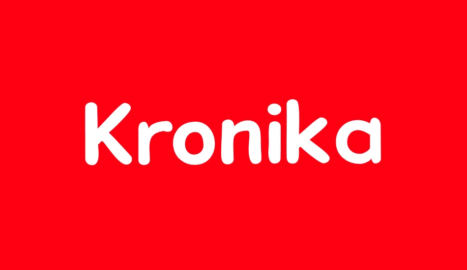 kronika font big