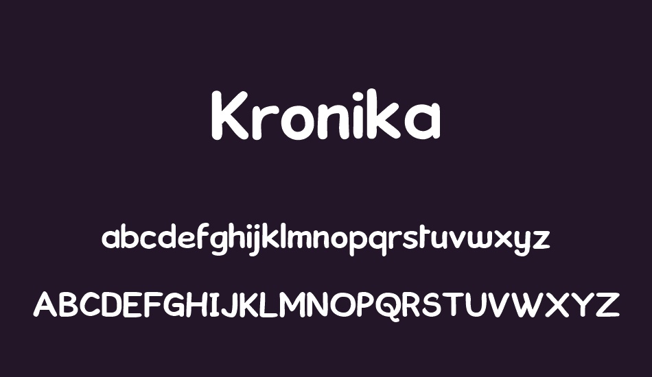 kronika font