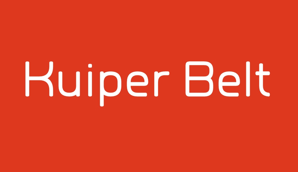 kuiper-belt font big