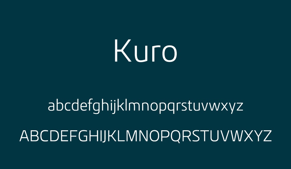 kuro font