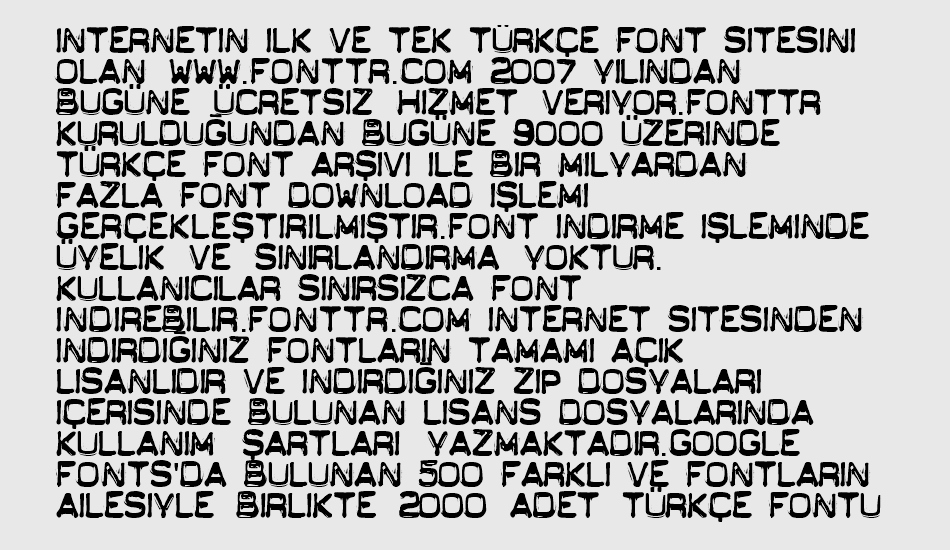 kwalıteıt font 1