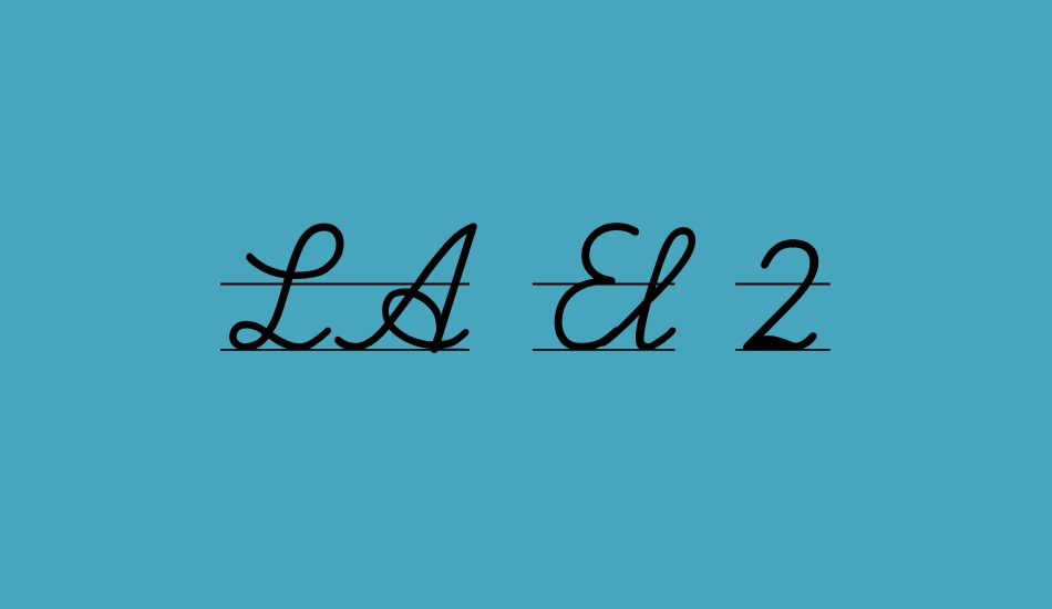 la-el-2 font big