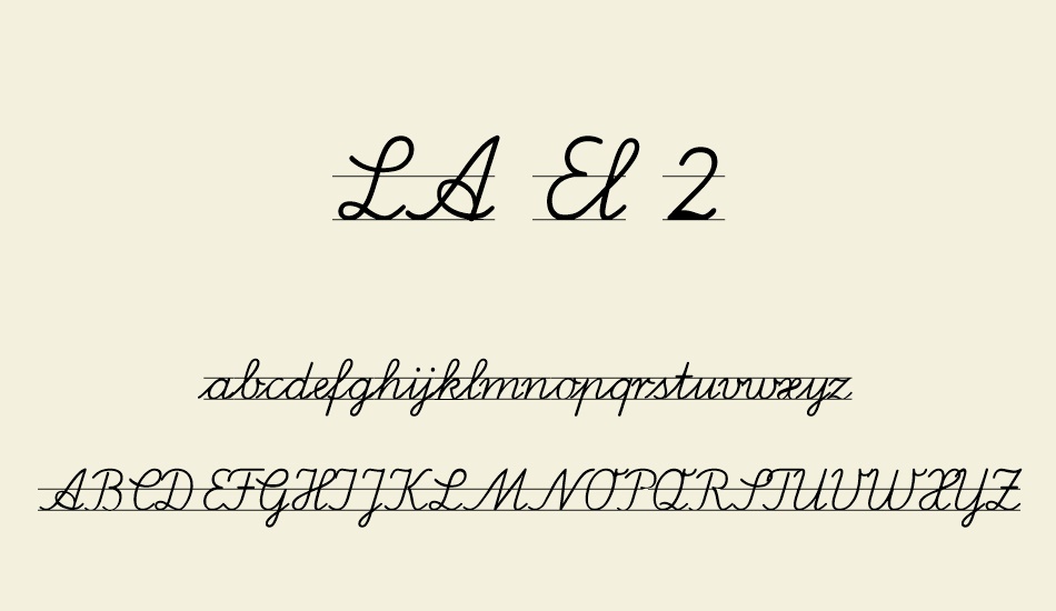 la-el-2 font