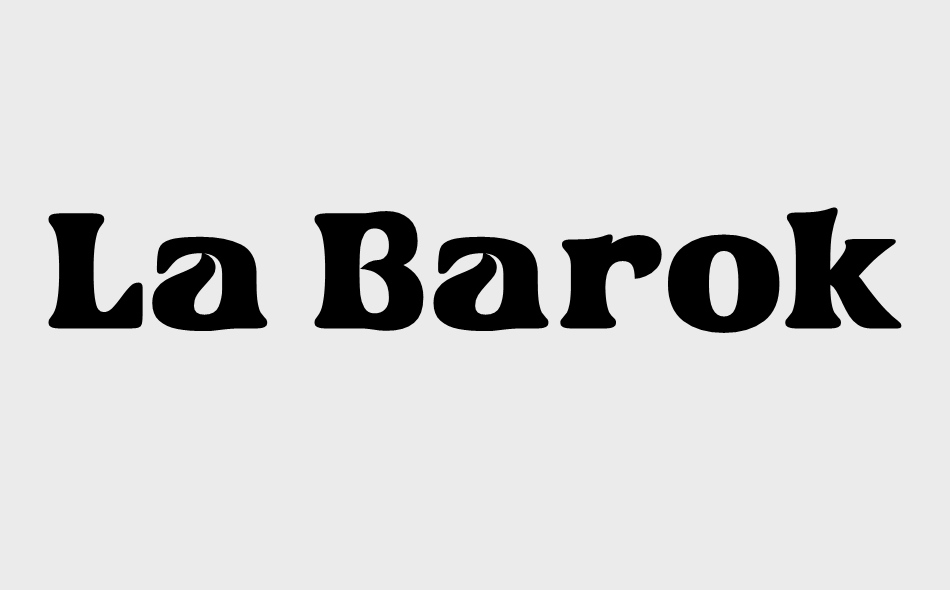 La Barokah font big