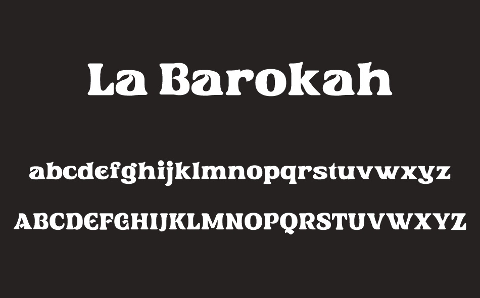 La Barokah font