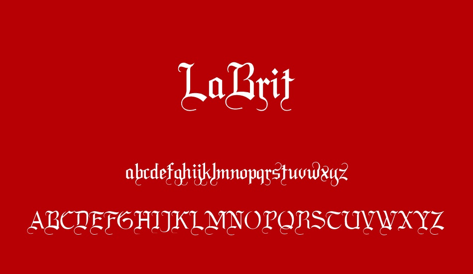 labrit font