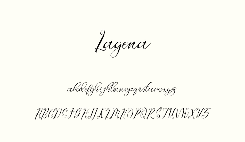 lagena font