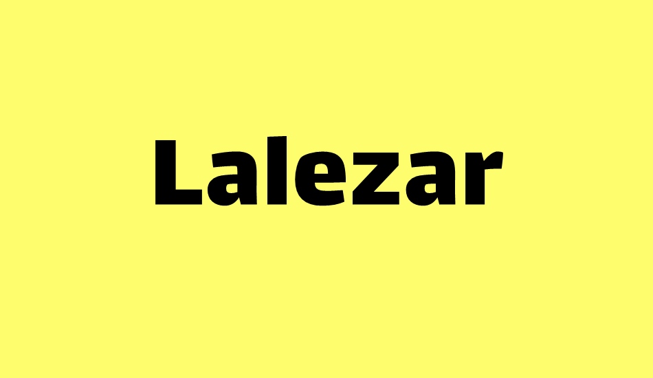 lalezar font big