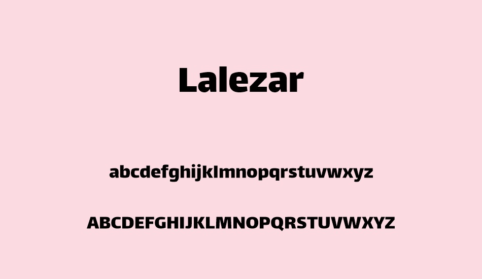 lalezar font