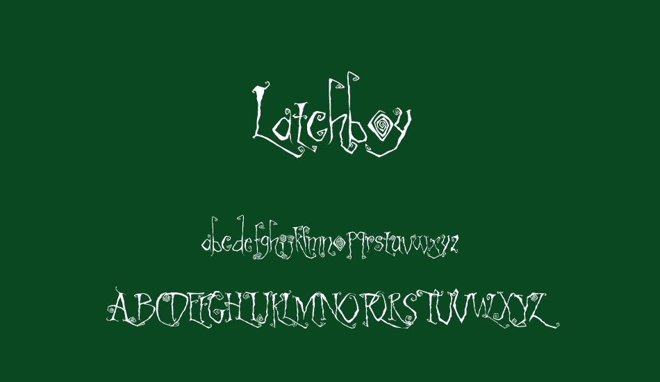 latchboy font