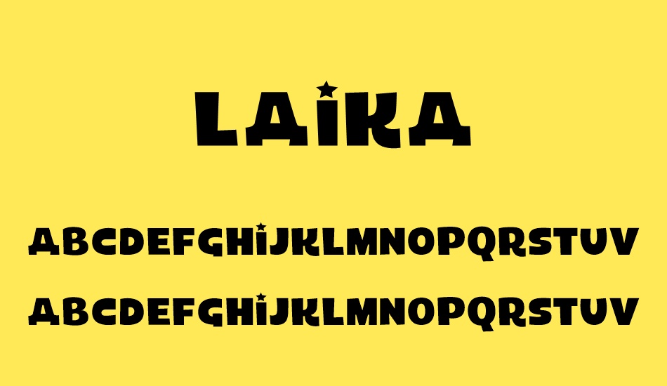 laıka font