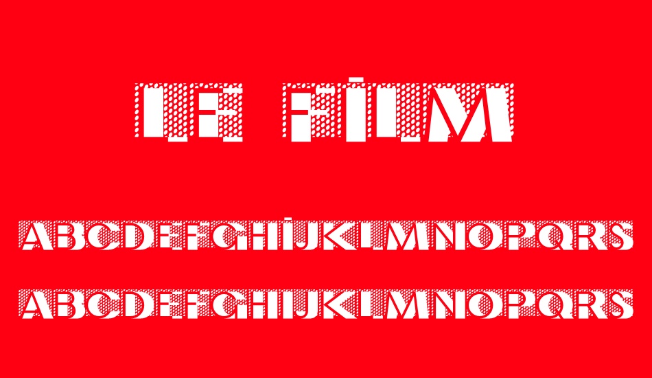 le-film font