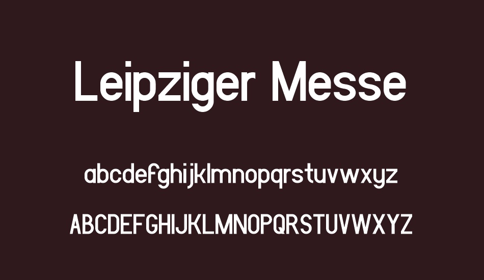 leipziger-messe font