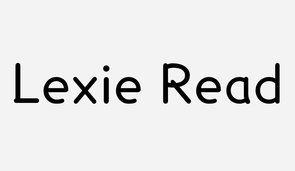 lexie-readable font big
