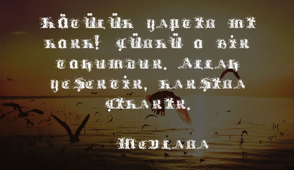 limberjack font text
