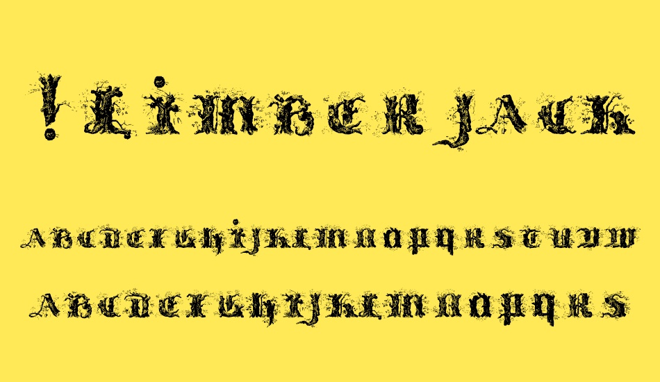 limberjack font