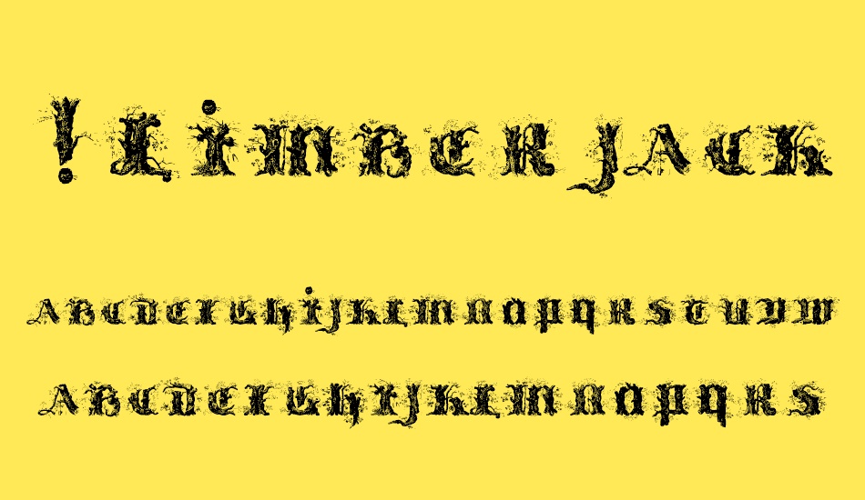 limberjack font