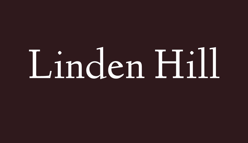 linden-hill font big