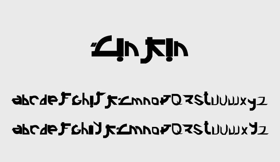 linkin font