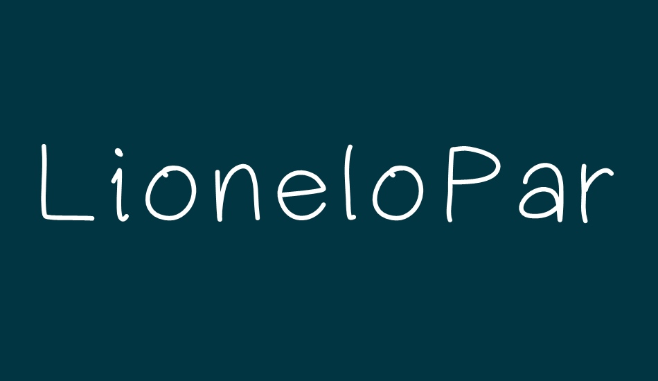 lioneloparis font big