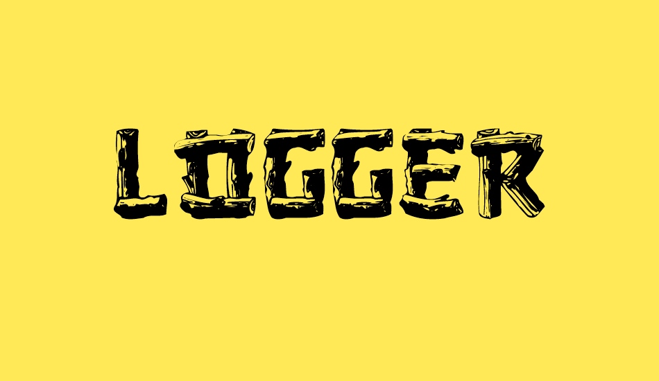 logger font big