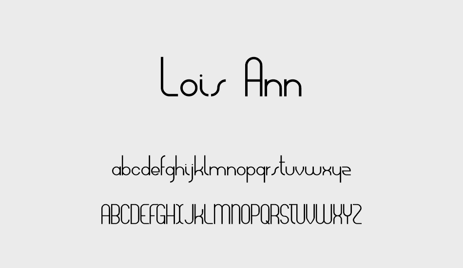 lois-ann font