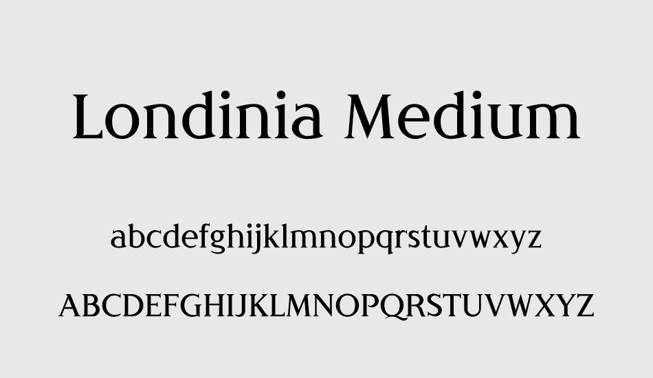 londinia-medium font