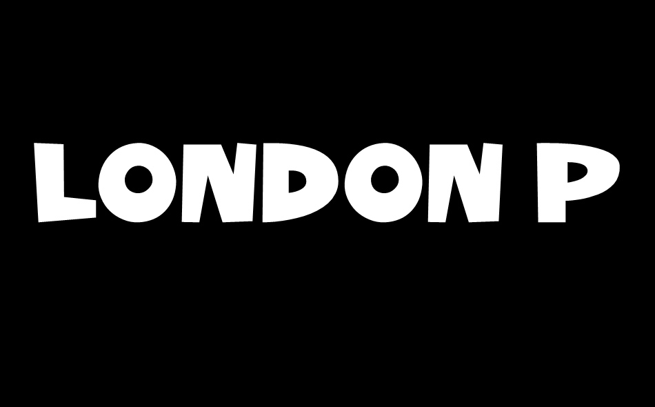 London Presley font big