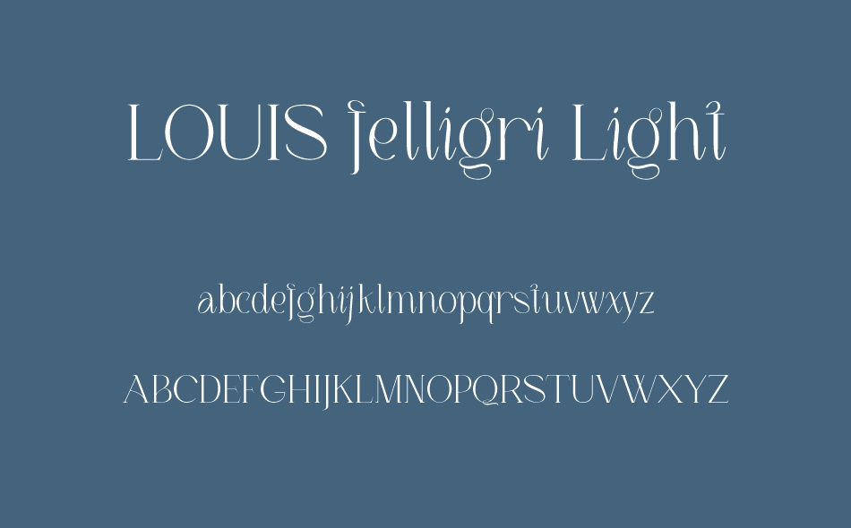 Louis Felligri font