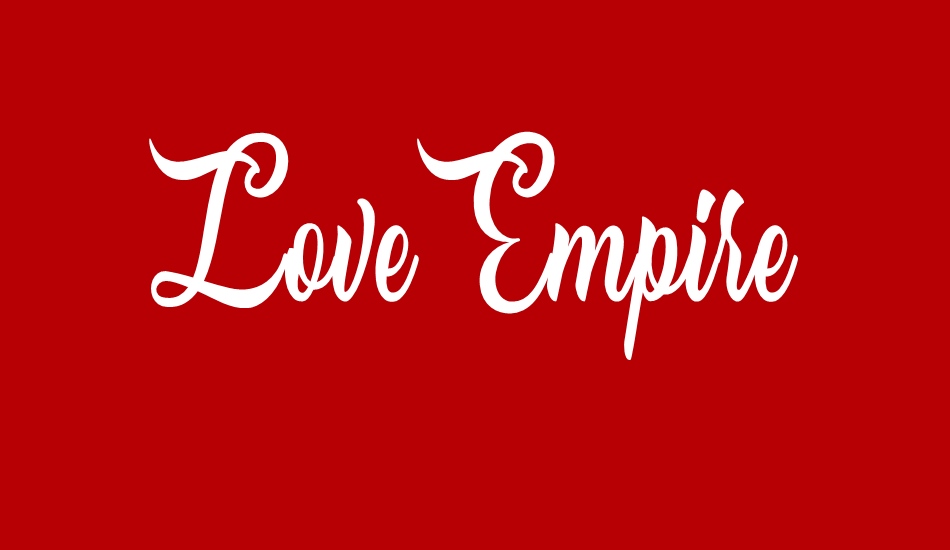 love-empire-personal-use font big