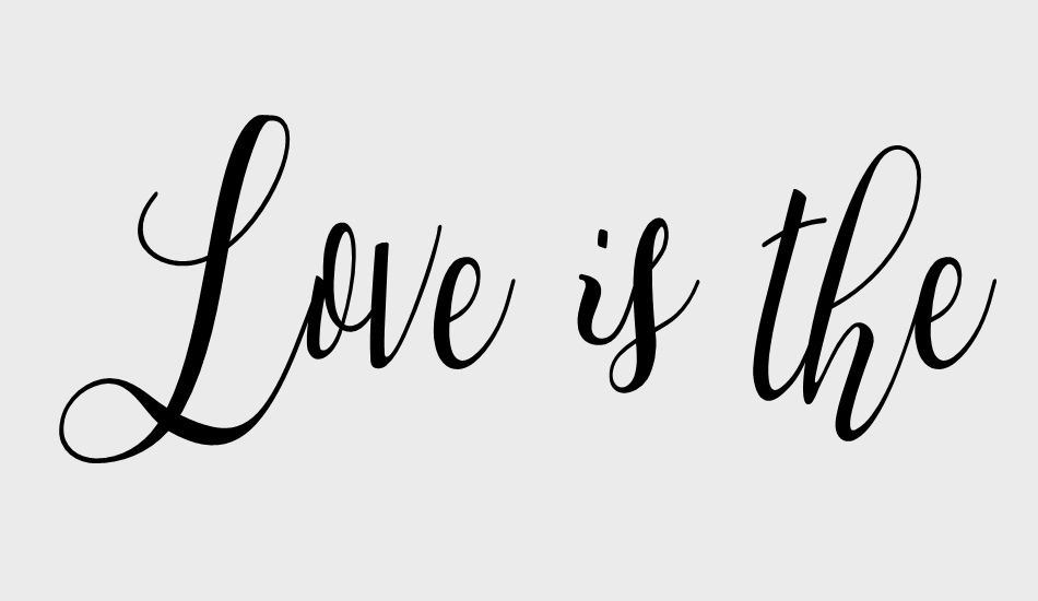 love-is-the-law-personal-use font big