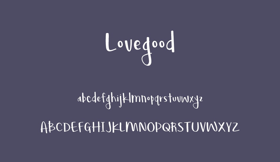 lovegood font