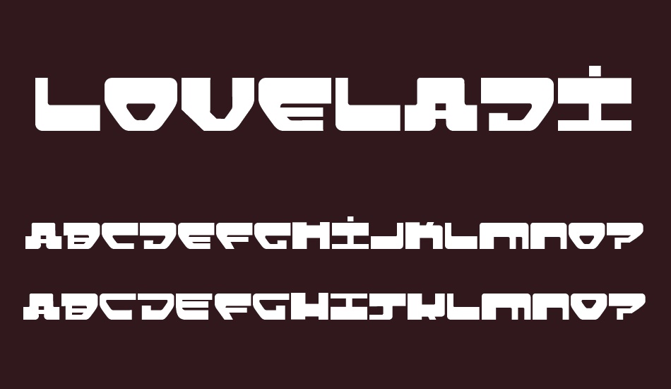 loveladies font