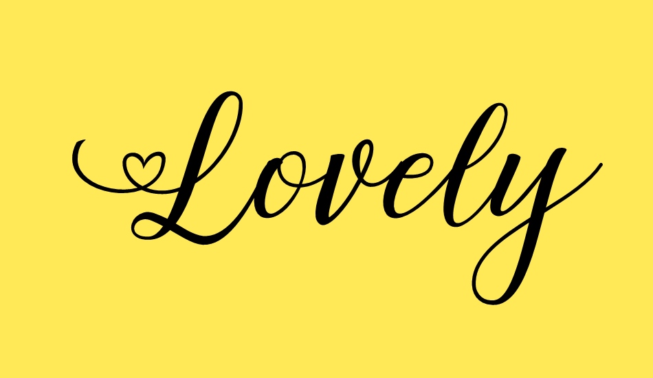 lovely-day-personal-use font big