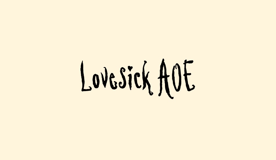 lovesick-aoe font big