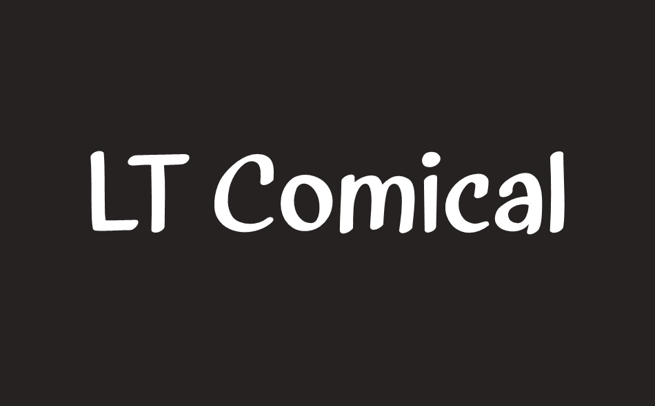 LT Comical font big