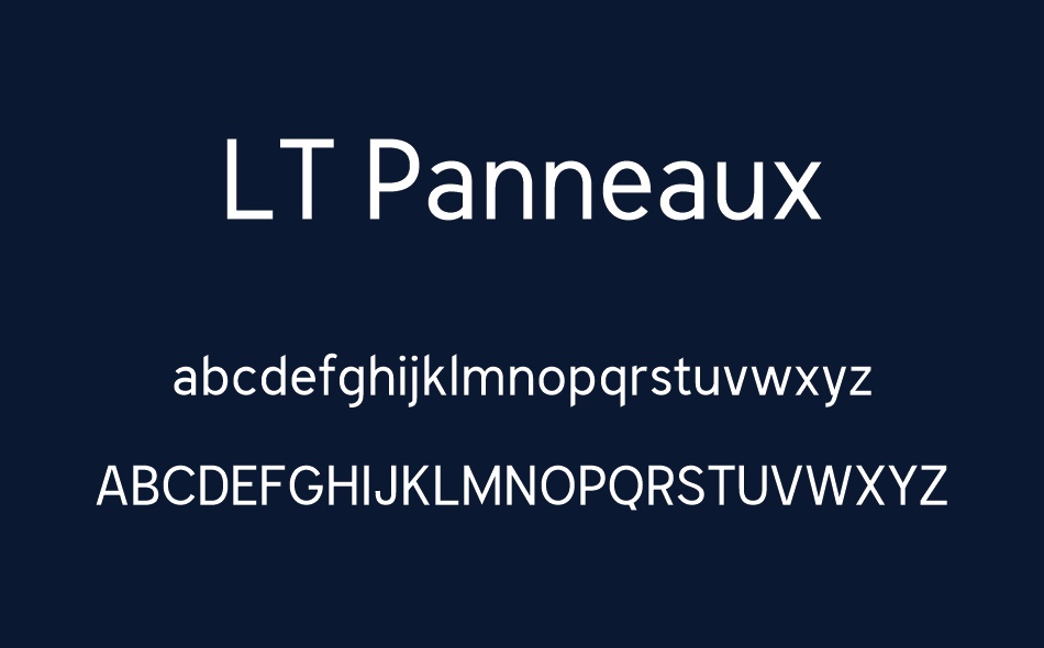 LT Panneaux font