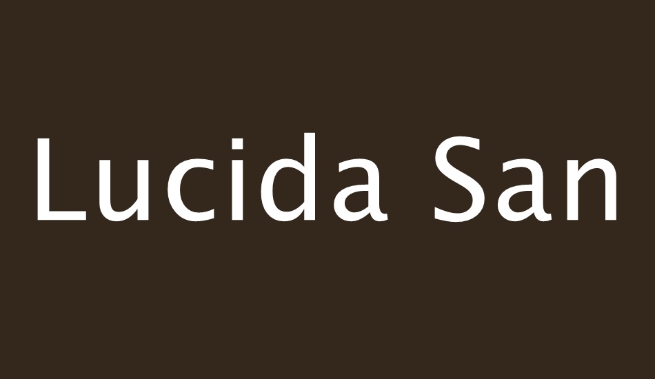 lucida-sans-unicode font big