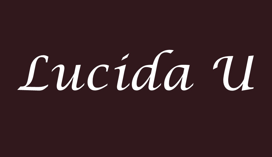 lucida-unicode-calligraphy font big