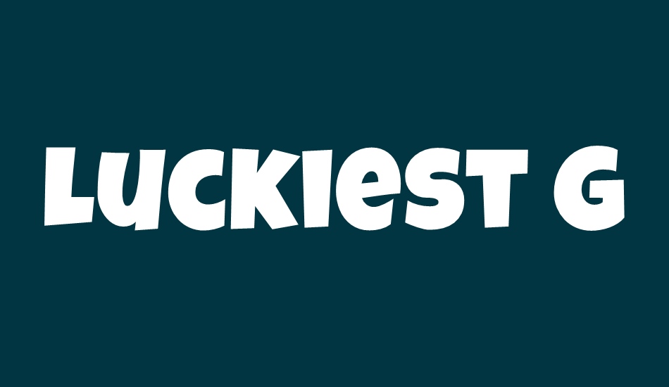 luckiest-guy font big