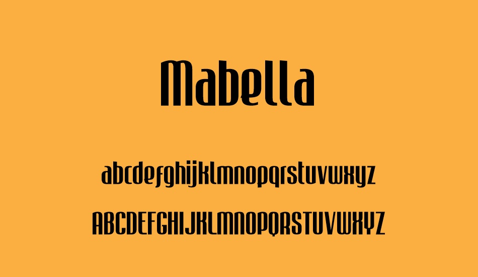 mabella font