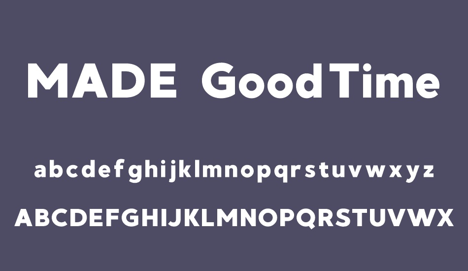made-goodtime-grotesk font