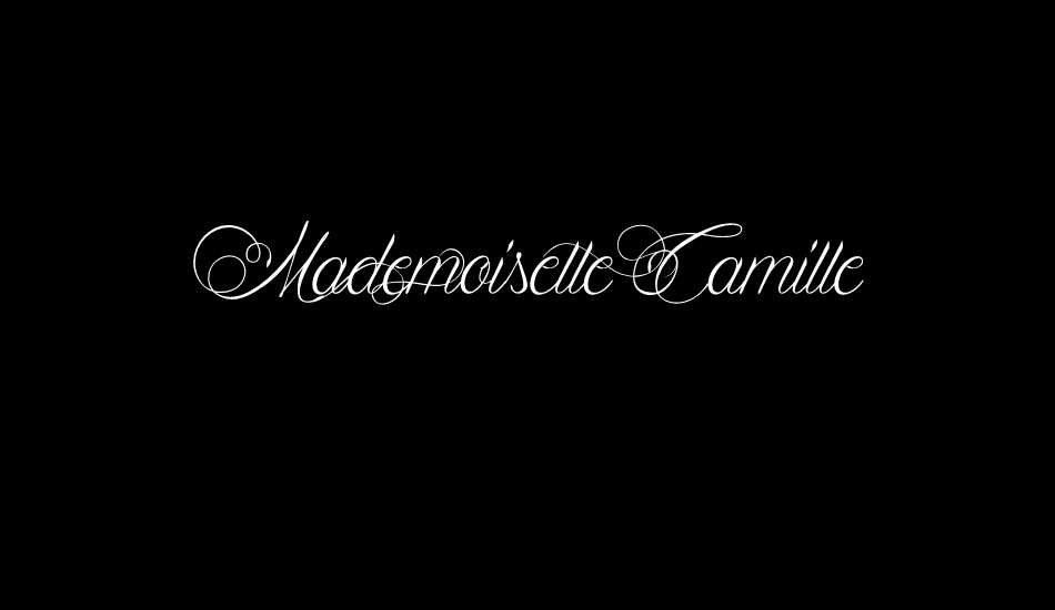 mademoiselle-camille font big